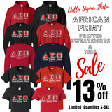 Delta Sigma Theta DST African Print Sweatshirts and Tees