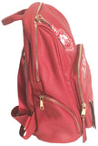 Delta Sigma Theta DST Crested Vegan Leather Backpack