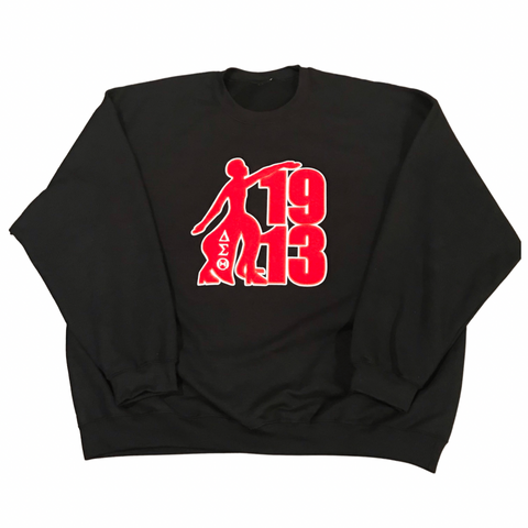 Delta Sigma Theta DST Sweatshirt Chenille Fortitude