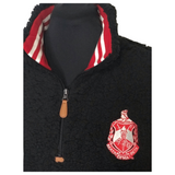 CLOSEOUT-Delta Sigma Theta DST Crested Sherpa Pullover