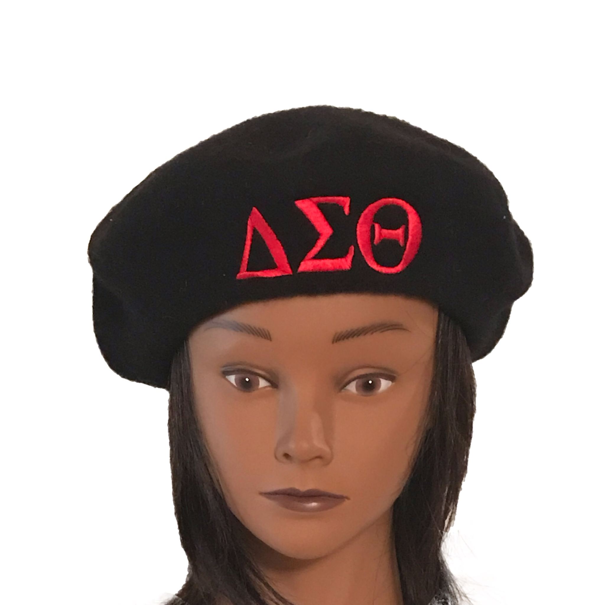 Delta Sigma Theta DST Wool Beret – Washington Designs display picture 2