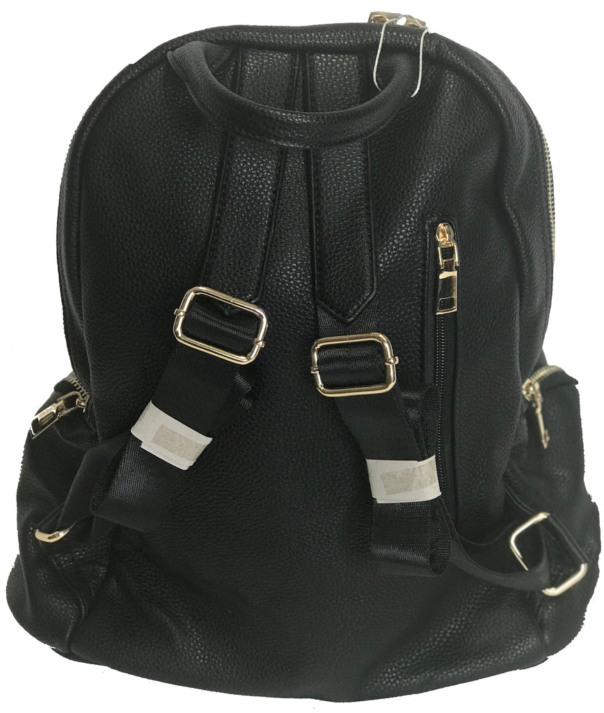destin faux leather backpack Delta Sigma Theta DST Crested Vegan Leather Backpack – Washington Designs