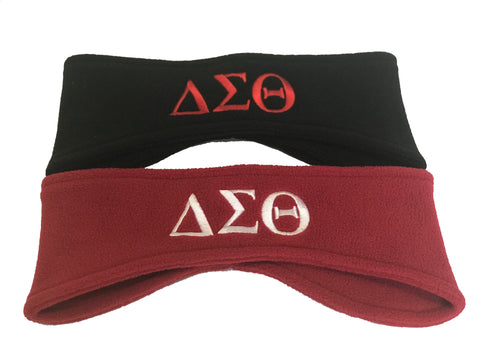 Delta Sigma Theta DST Stretch Fleece Headband