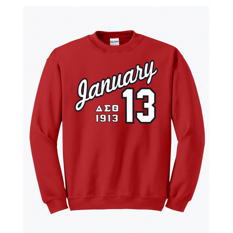 Delta Sigma Theta DST Founders Day Printed Sweatshirts and Tees