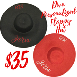 Delta Sigma Theta DST Diva Personalized Floppy Hat